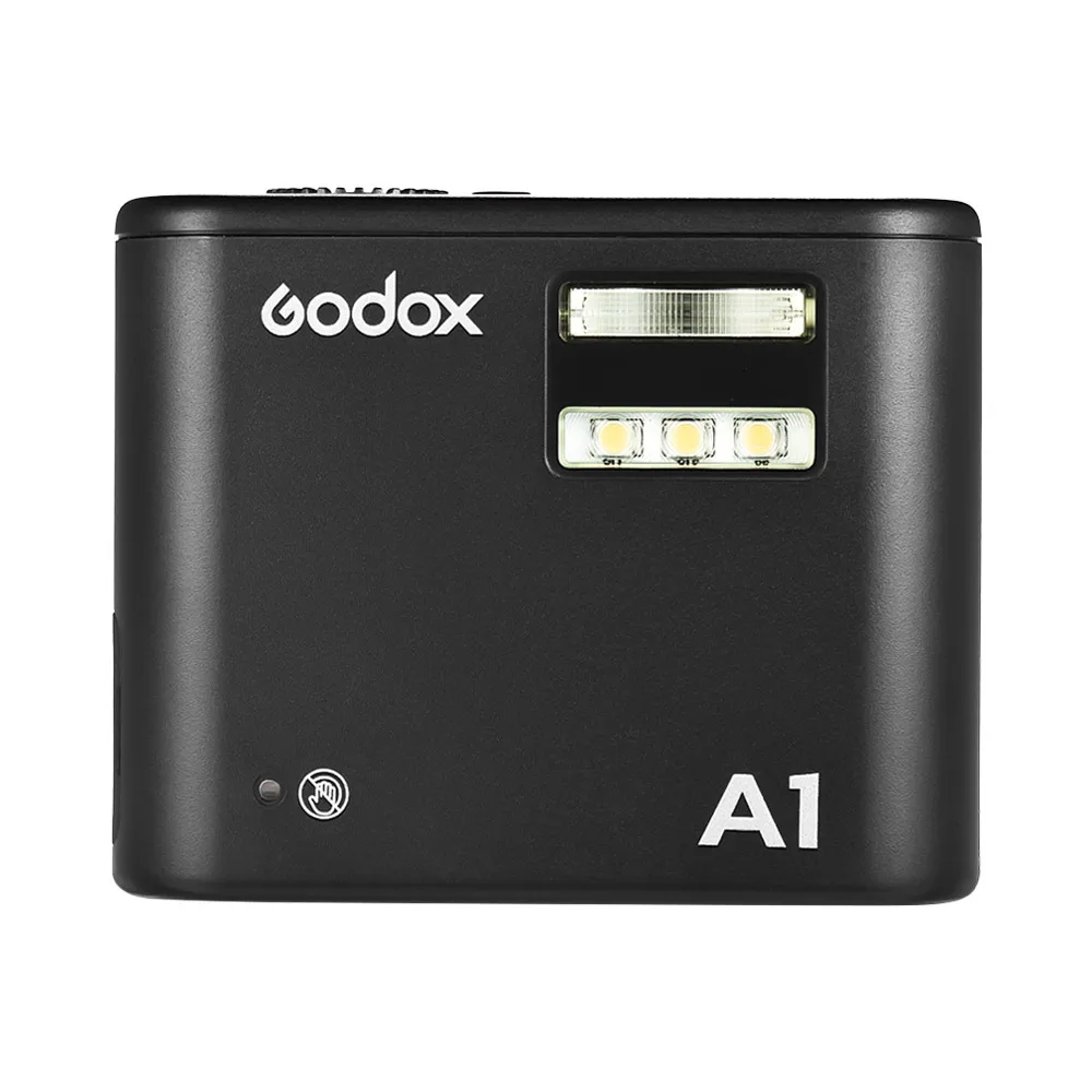 Godox A1 Вспышка Speedlite светодиодный моделирующий светильник O светодиодный дисплей 2,4G Беспроводная система X приложение дистанционное управление для iPhone 7/7 plus/6s/6s plus