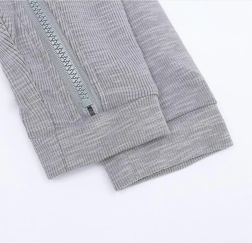 Детские Весна и осень для мальчиков и girls'clothes младенцев Одежда с длинным рукавом из кролик с большими ушами Объединенный колпачок на молнии; одежда для альпинизма