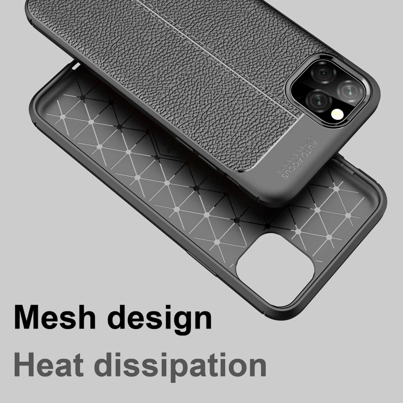Роскошный чехол из искусственной кожи для iPhone 11 11 Pro Max мягкий силиконовый бампер чехол для телефона для iPhone 11 Pro Max 11 Pro 11 Funda чехол
