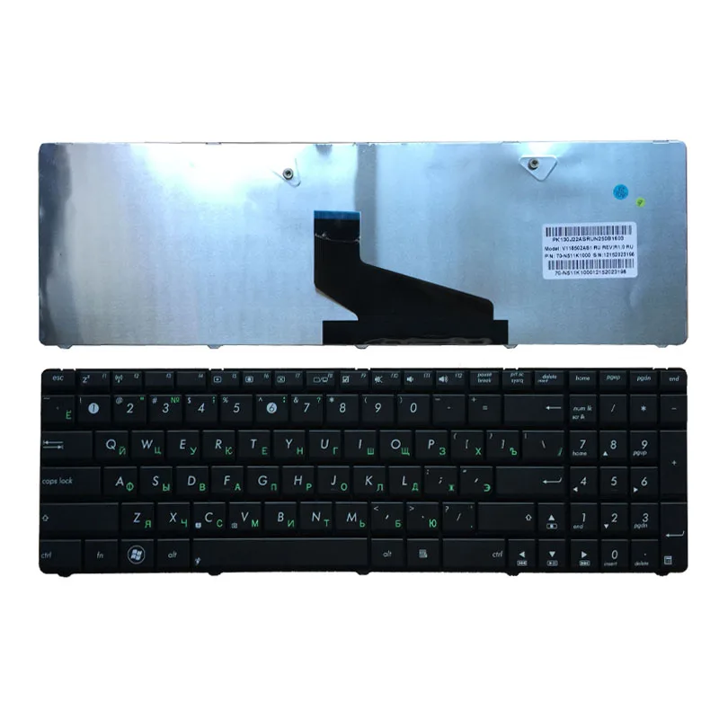 Клавиатура для ноутбука ASUS X73 N73 K73 K73T A53U K73BY K73B K73TA X73B X73CBE A53 A53T A73TA A73TK