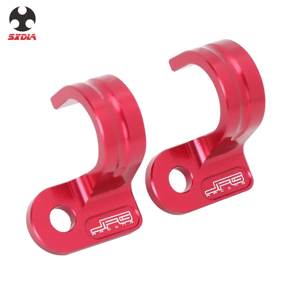 Motorcycle Fork Bleeder Air Valve Screw Front Rear Wheel Hub Spacers Brake Hose Snap Chain Adjuster For HONDA XR250R 1996-2004