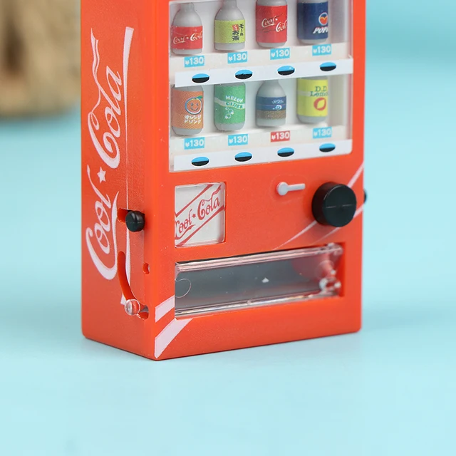 1: 12 Doll House Mini Ornaments Simulated Drinks Selling Airport Scenery Props Girl Play Pretend Doll House Decor Toy 6