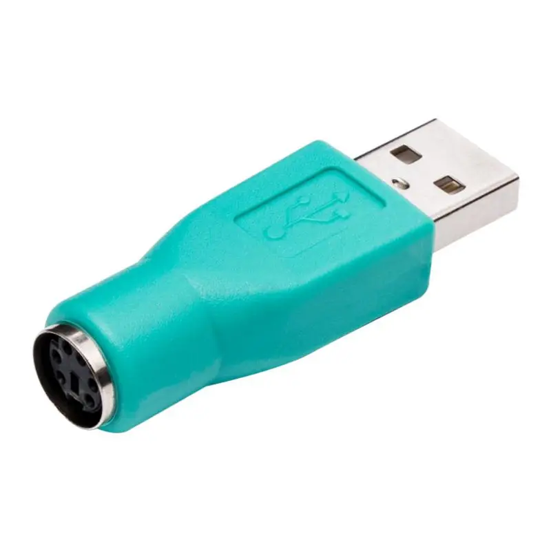 2 шт. кабель адаптер для PS2 интерфейс конвертер для PS/2 к USB адаптер головка К U порт USB переключатель клавиатуры разъем для мыши
