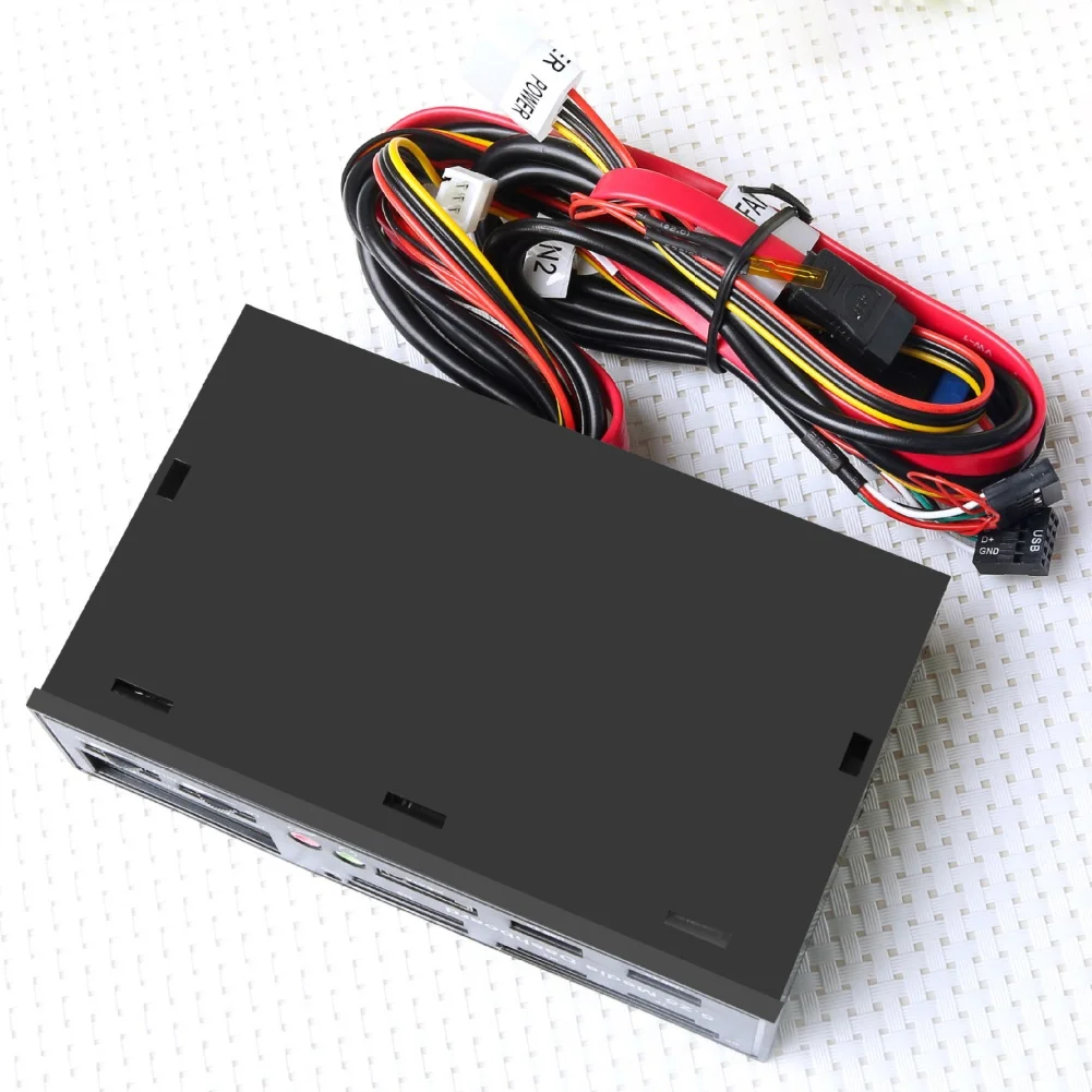 5 25 PC Front Panel Card Reader USB 3 0 Hub Media Dashboard Multi TF CF 5