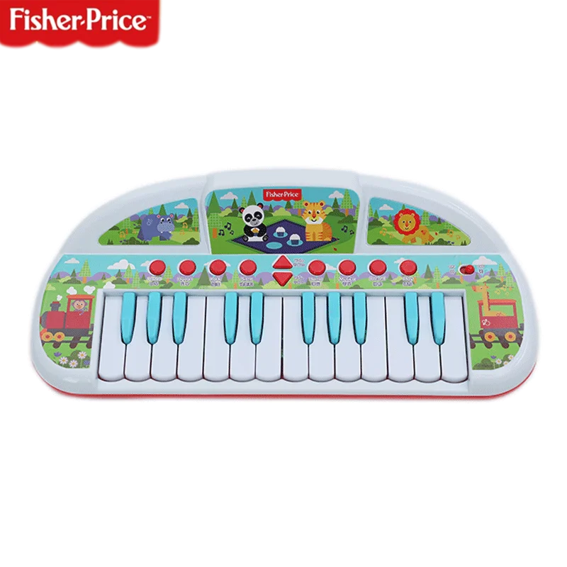 FISHER-PRICE Multi-functional Children Electronic Toy Early Teaching Music Beat Piano Organ Musical Instruments Large - AliExpress Mobile