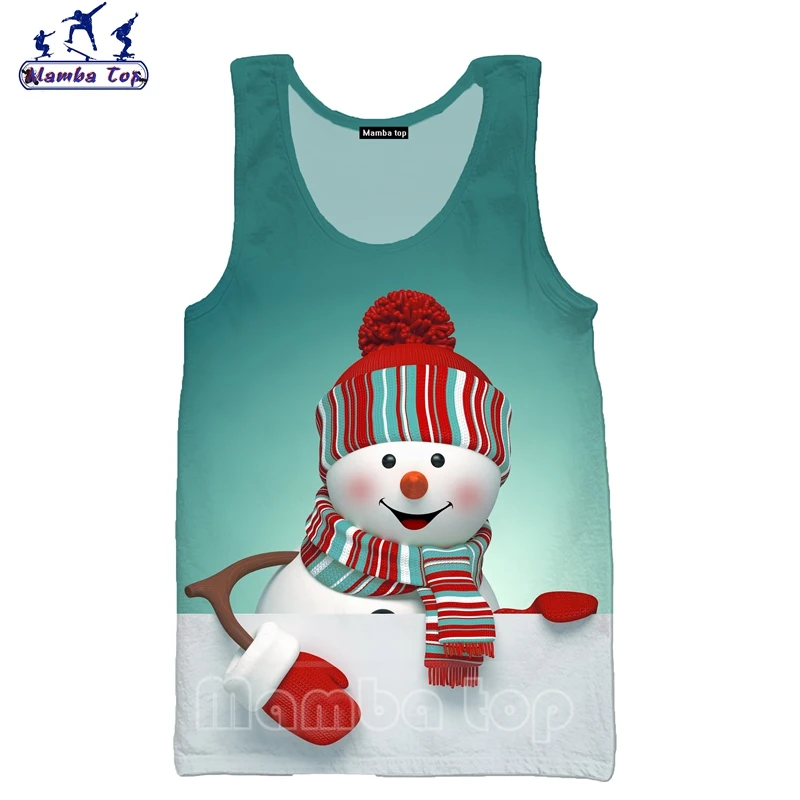 christmas vest top