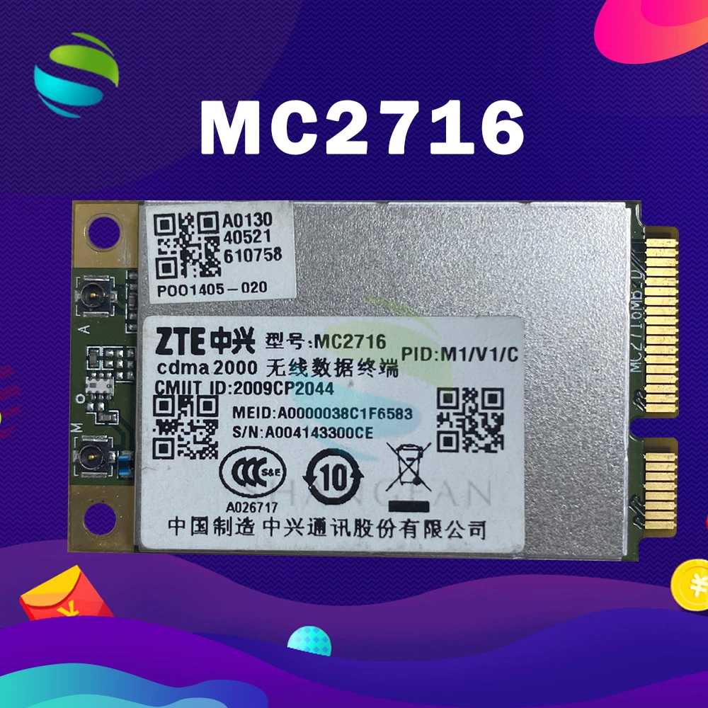 4g usb modem for all sim SiM MC2716 Mini PCI-E EVDO CDMA Rev.A Communication Moudle 3G Genuine Distributor Emax 1PCSstock best mesh router