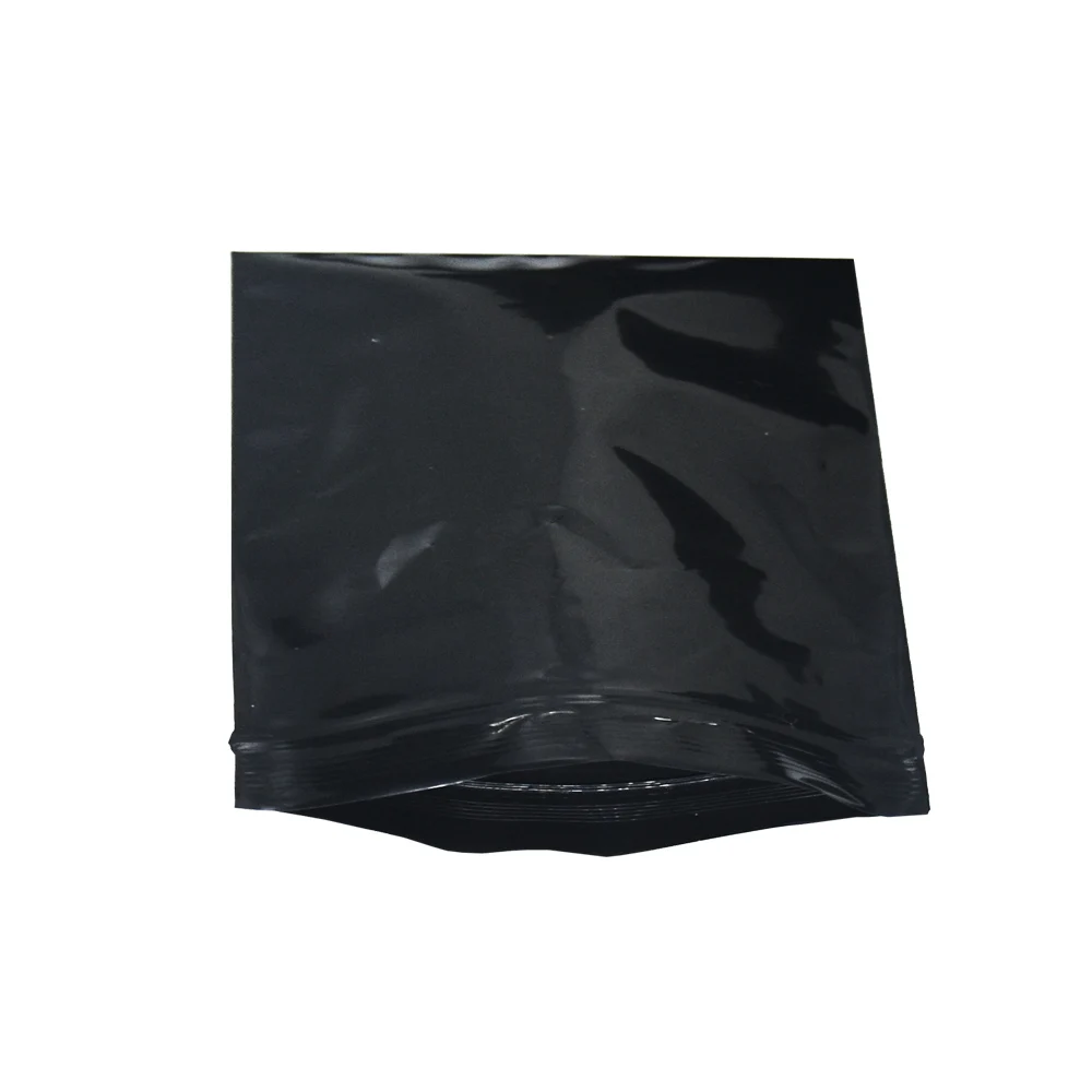 4x5 см, 100 шт./лот, черный мини-пакет на молнии, пластиковая посылка, Сумка с уплотнением, продуктовый подарок, сделай сам, ювелирные изделия, Полиэтиленовые упаковочные пакеты