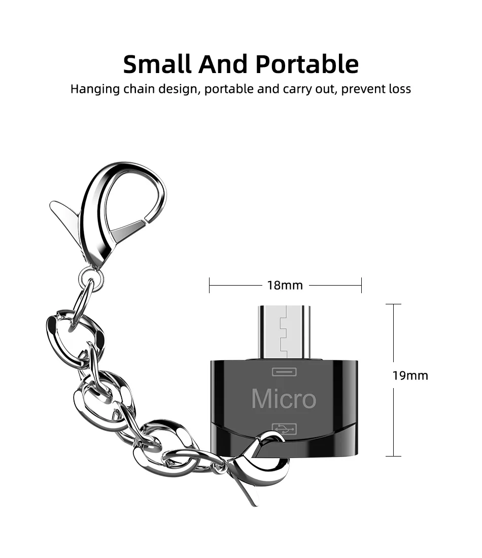 Micro USB к USB 2,0 OTG адаптер Мужской Micro USB к женскому USB 2,0 кабель конвертер для samsung A7 huawei P10 Android мобильного телефона