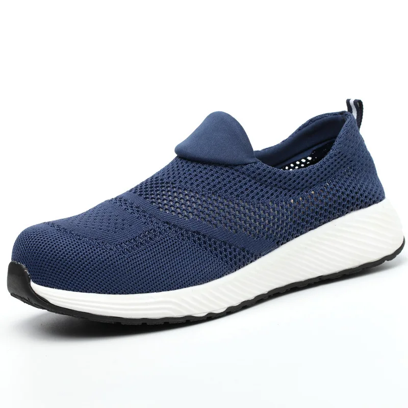 Men's Safety Shoes Labor Insurance Shoes Non-slip Anti-smashing Anti-piercing Protection Summer Breathable Deodorant