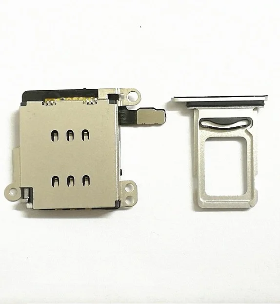 

Dual SIM Card reader flex cable for iPhone XR SIM Card tray Holder Slot Adapter Replacement