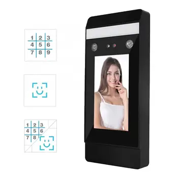 

DT-10 200000 Records Dynamic Dual HD Face Recognition Password Door Access Control Time Attendance Machine