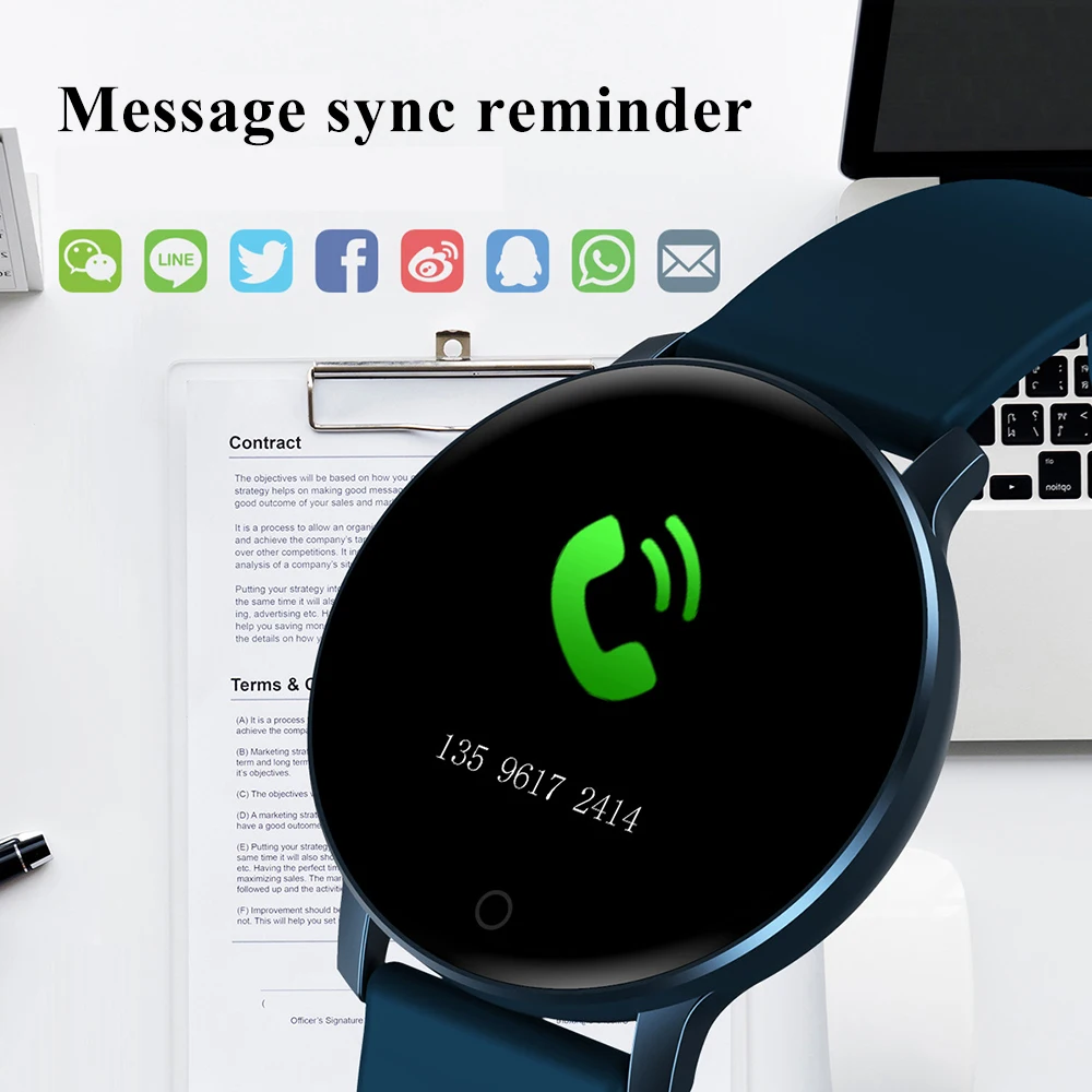 

X9 Smart Watch Waterproof Men Women kid Heart Rate Monitor Blood Pressure measurement Fitness Tracker Support android/iOS