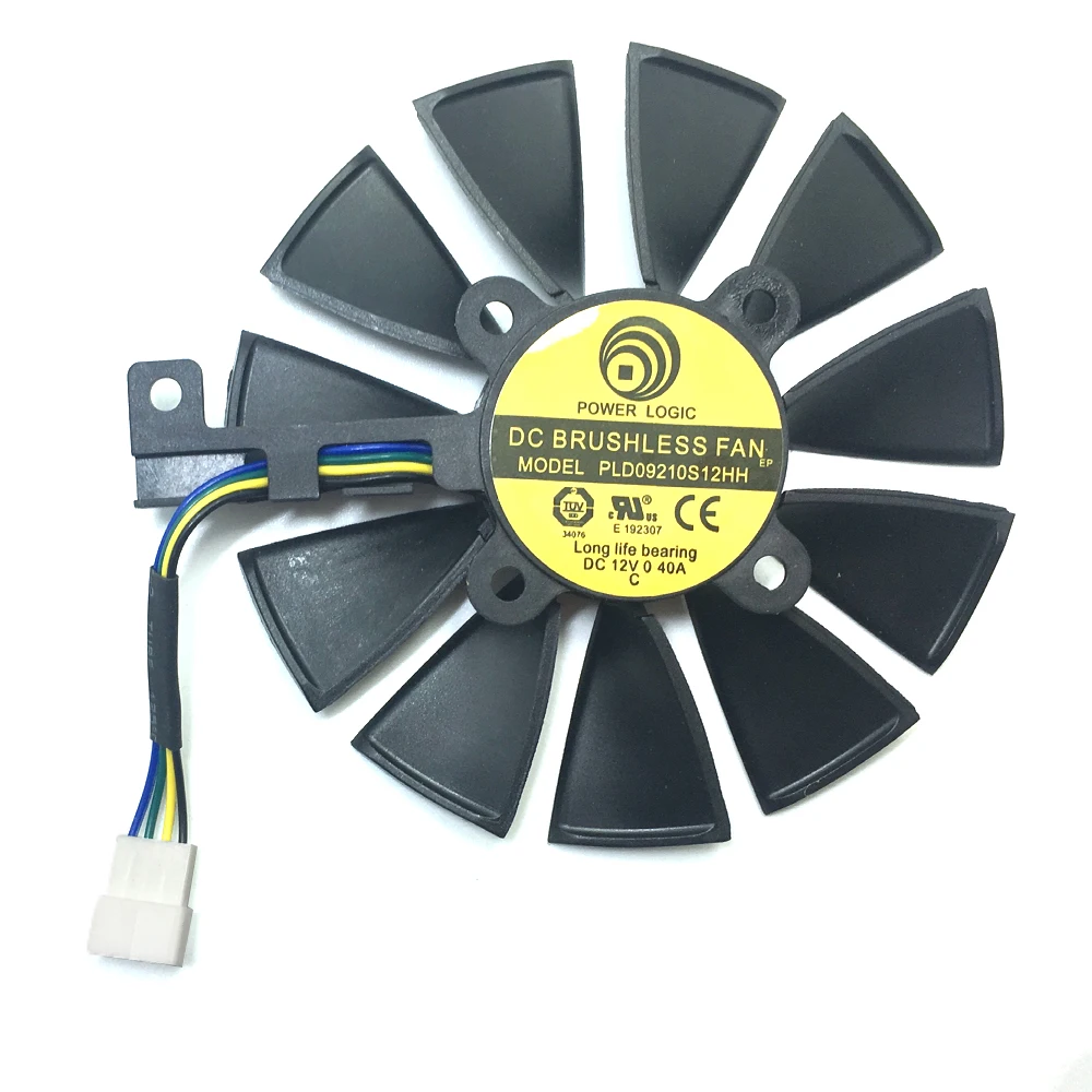 Новый вентилятор охлаждения для ПК PLD09210S12M PLD09210S12HH сменный игровой видеокарты ASUS