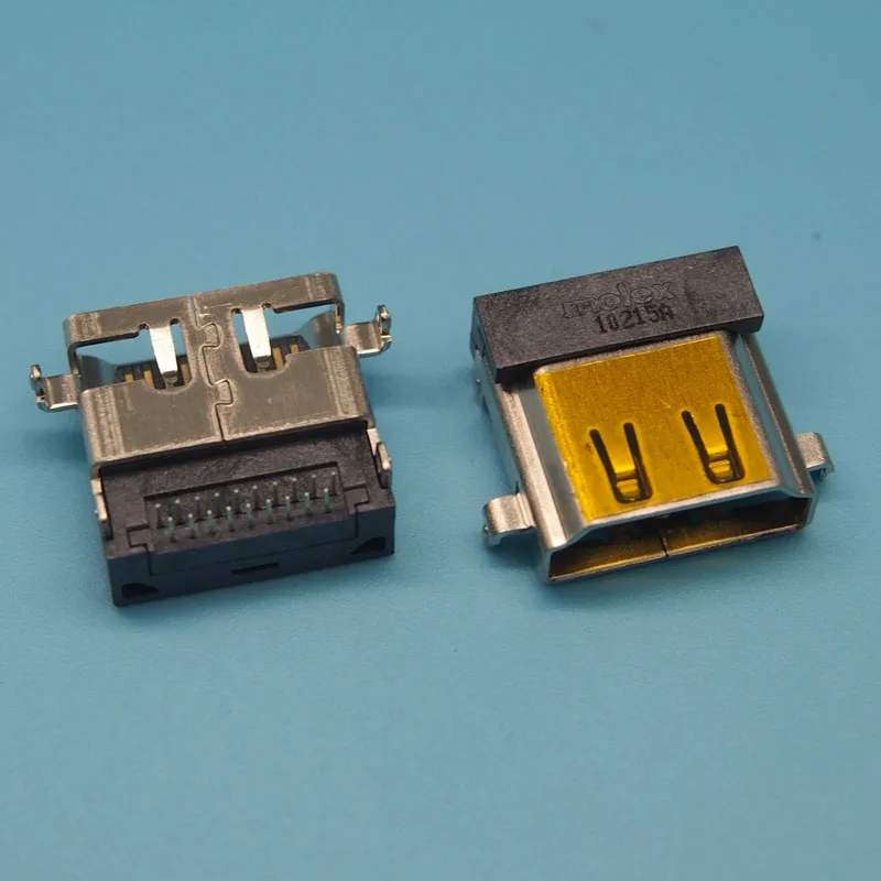 

10pcs/lot 90 degree HDMI Socket 19pin HDMI Jack For acer sumsung hp lenovo etc Laptop HDMI Connector