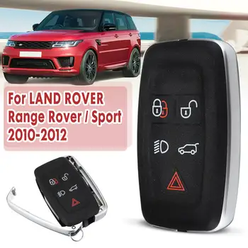 

New 5 Button Lock Unlock Remote Low Beam Key For Land Rover Range Rover Sport 2010-2012 Trunk Panic Fob Case Shell # LR052905