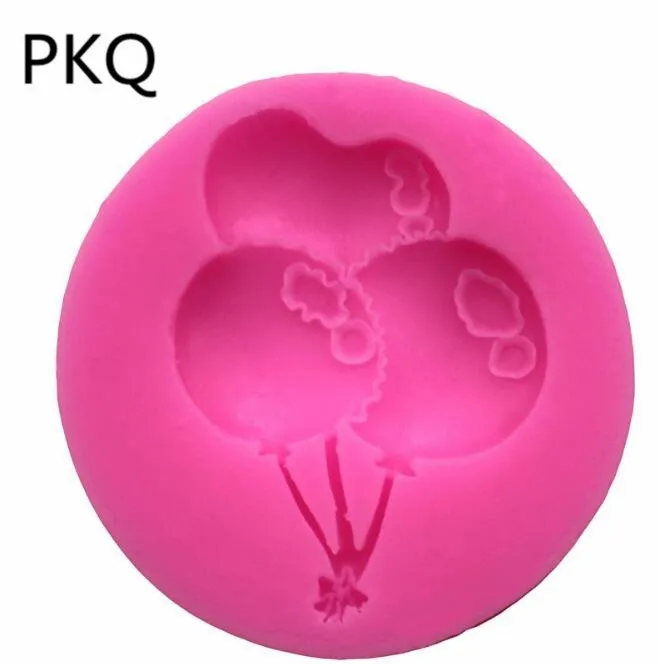 

1pcs DIY Balloon Shape Handmade Silicone Soap Mold Birthday Fondant Cake Decorating Tools Gumpaste Chocolate Cupcake Candy Tools