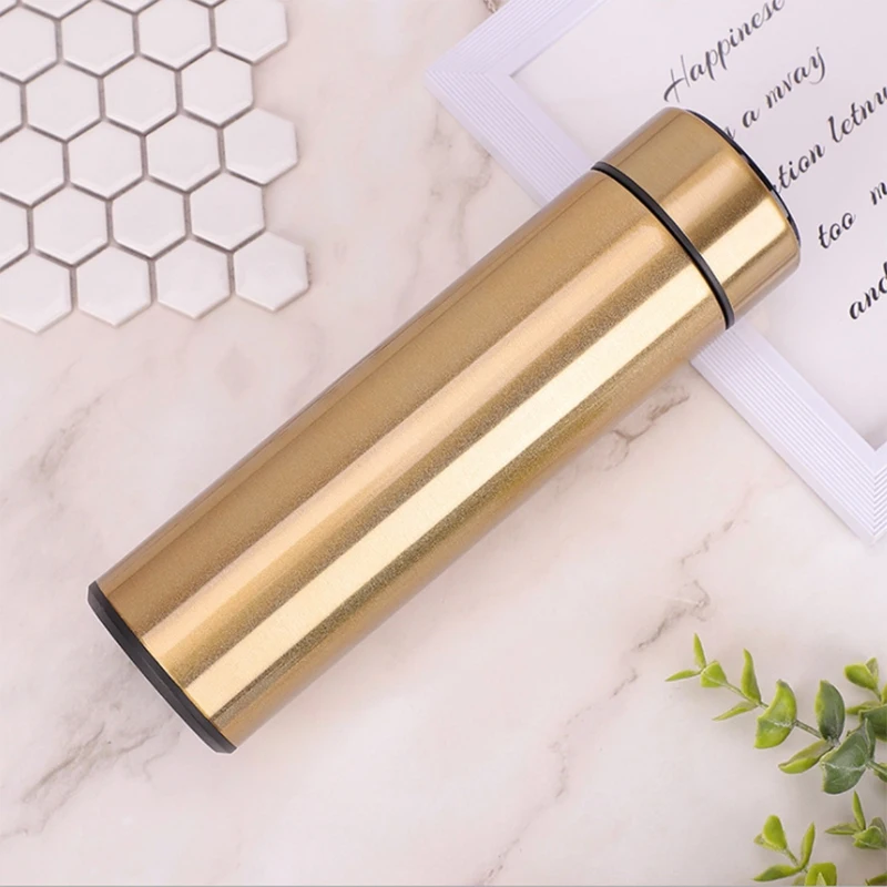 New Fashion Smart Mug Temperature Display Stainless Steel Water Thermal Bottle with LCD Contact Screen Waterproof Gift Cup