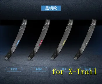 

Stainless Steel Rear Bumper Protector Sill Trunk Rear guard Tread Plate Pedals for Nissan X-Trail X Trail T32 2017-2019