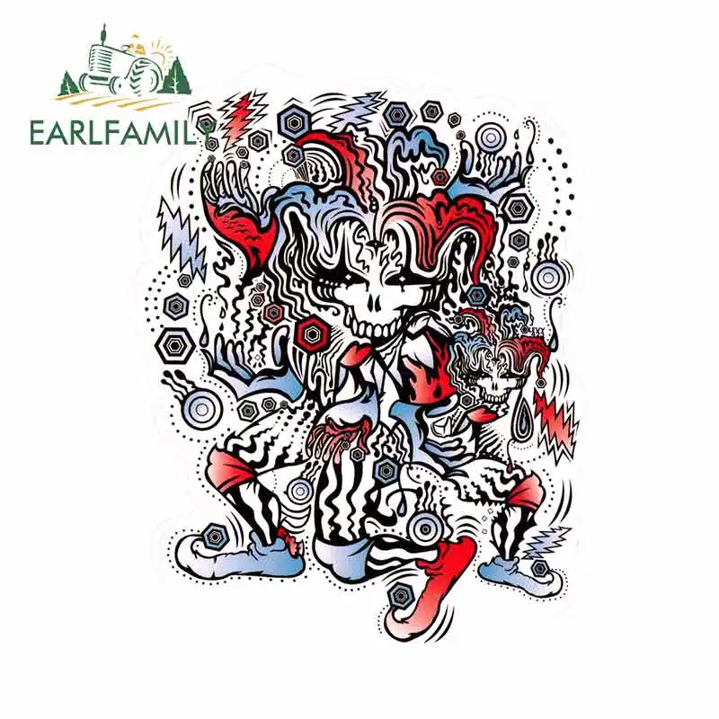 EARLFAMILY 13 см x 9 для благодарных мертвых хиппи виниловые автомобильные наклейки