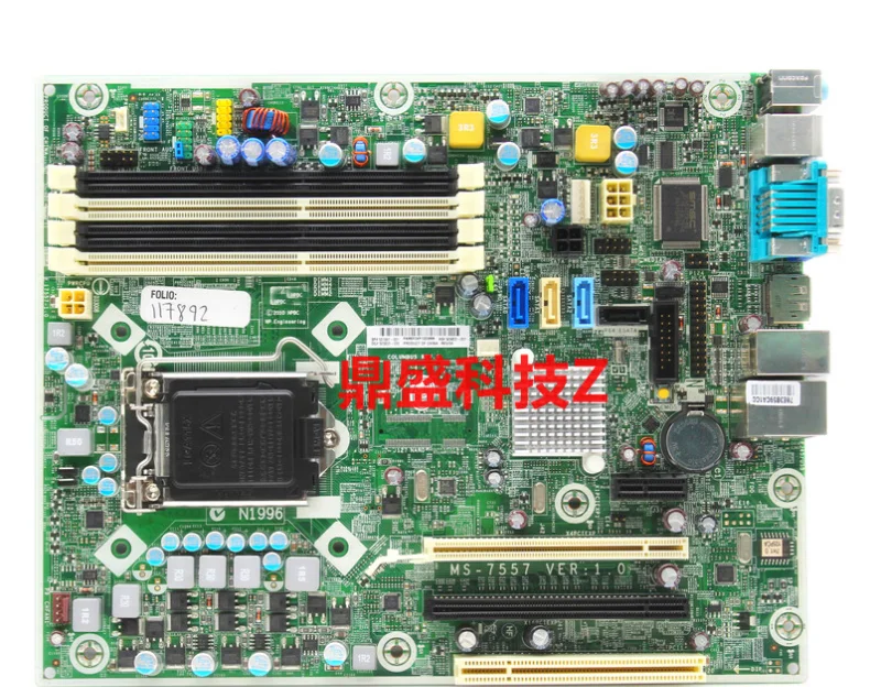 8100 материнская плата формата SFF Q57 MS-7557 531991-001 505802-001 аккумулятор большой емкости