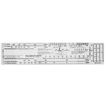 

Medical EKG Ruler for Learning Rhythms & no Unnecessary info- Works for 99% of The Strips That You Need to Evaluate in This Area