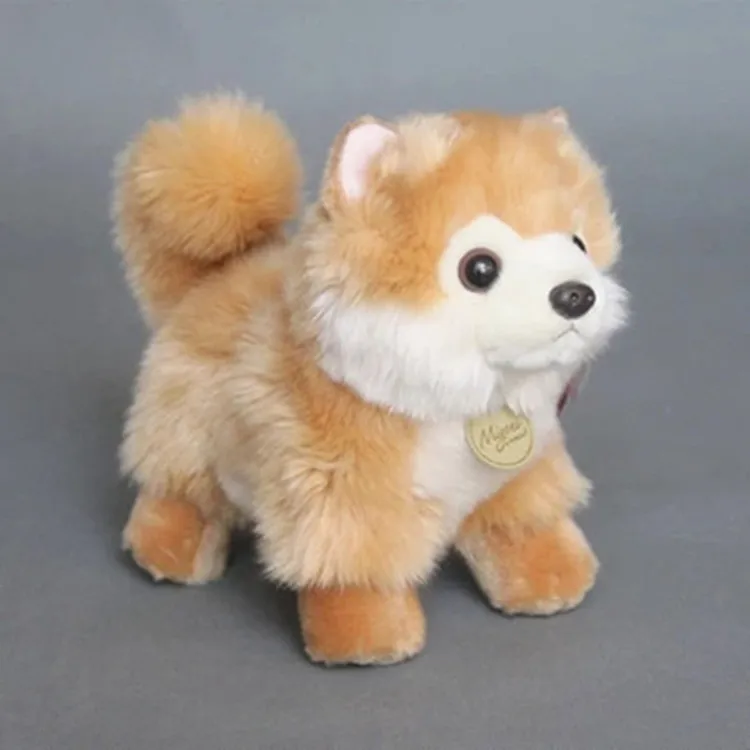 Кукла с длинным шелковым пальто Aurora Dog длинная плюшевая медская бишон фризе