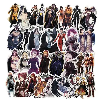 

50 Pcs/Set Vintage Anime Retro Stickers For Home Living Room Decoration Kraft Stickers Painting Stickers Decals