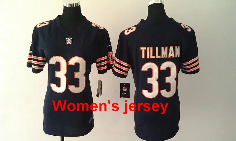 A+++ женские все сшитые Chicago s 13 Kevin White 17 Alshon Jeffery 89 Mike Ditka 34 Walter Payton 22 Matt Forte Jersey - Цвет: Прозрачный