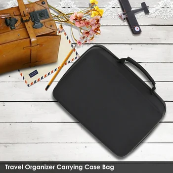 

Portable Travel Organizer Accessories Storage Carrying Pouch Versatile Gadgetsc Carrying Case Bag For Cellphones Chargers