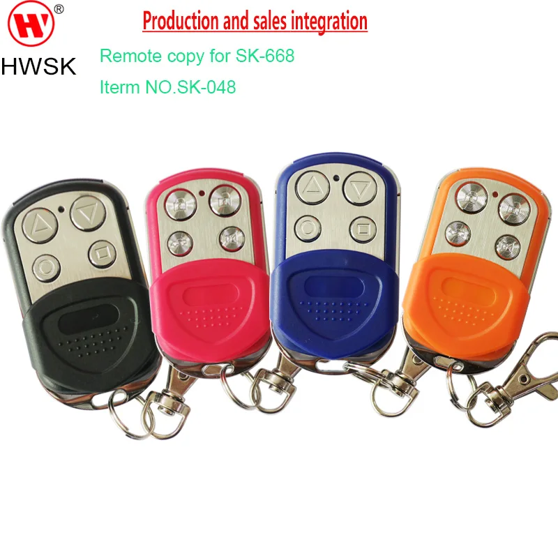 

1pcs 433Mhz Wireless Cloning Remote Control Copy Code Electric Garage Gate Remote Control For REMOTE MASTER EV1527 PT2262
