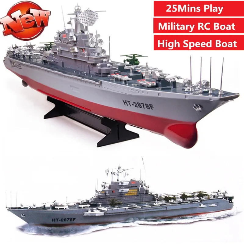Military Naval Vessels Electronic Remote Control High Speed RC Racing Shipboat remote control military boat 25Mins Play |