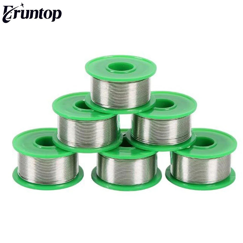 1PCS 50g Lead Free Solder Wire Sn99.3 Cu0.7  Diameter 0.6/0.8/1.0/1.2/1.5/2.0mm Tin Rosin Soldering Wires aluminum filler rod