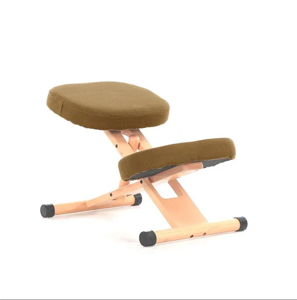 Эргономичный ортопедическое кресло стул дерева офисные положения Поддержка мебель эргономичная деревянный стул балансировка тела сзади