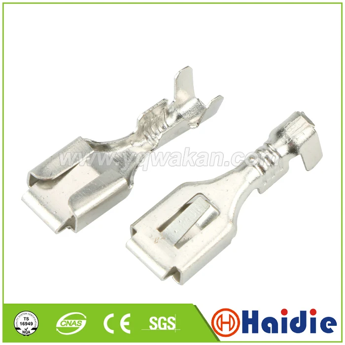 

Free shipping 50pcs auto car splices wire terminal crimp loose pins terminal DJ621-B6.3B