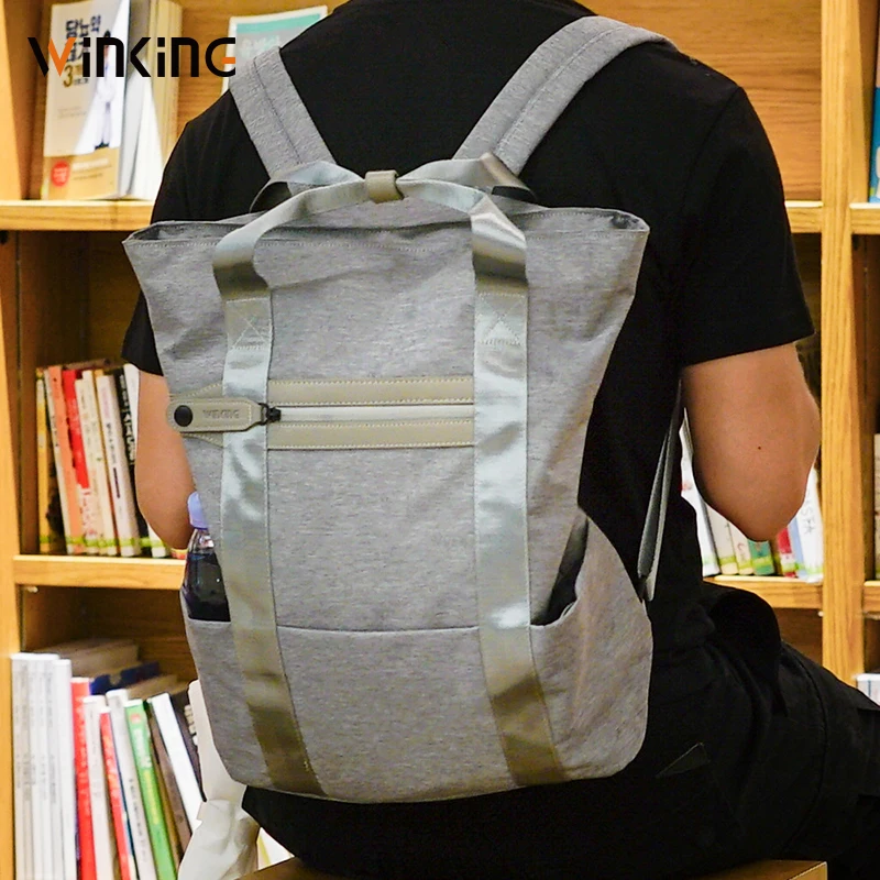 Kingsons мужские рюкзаки 15,6 'ноутбук анти вор Bookbag консервативный стиль школьные сумки короткий рюкзак маленькая Мода Новинка