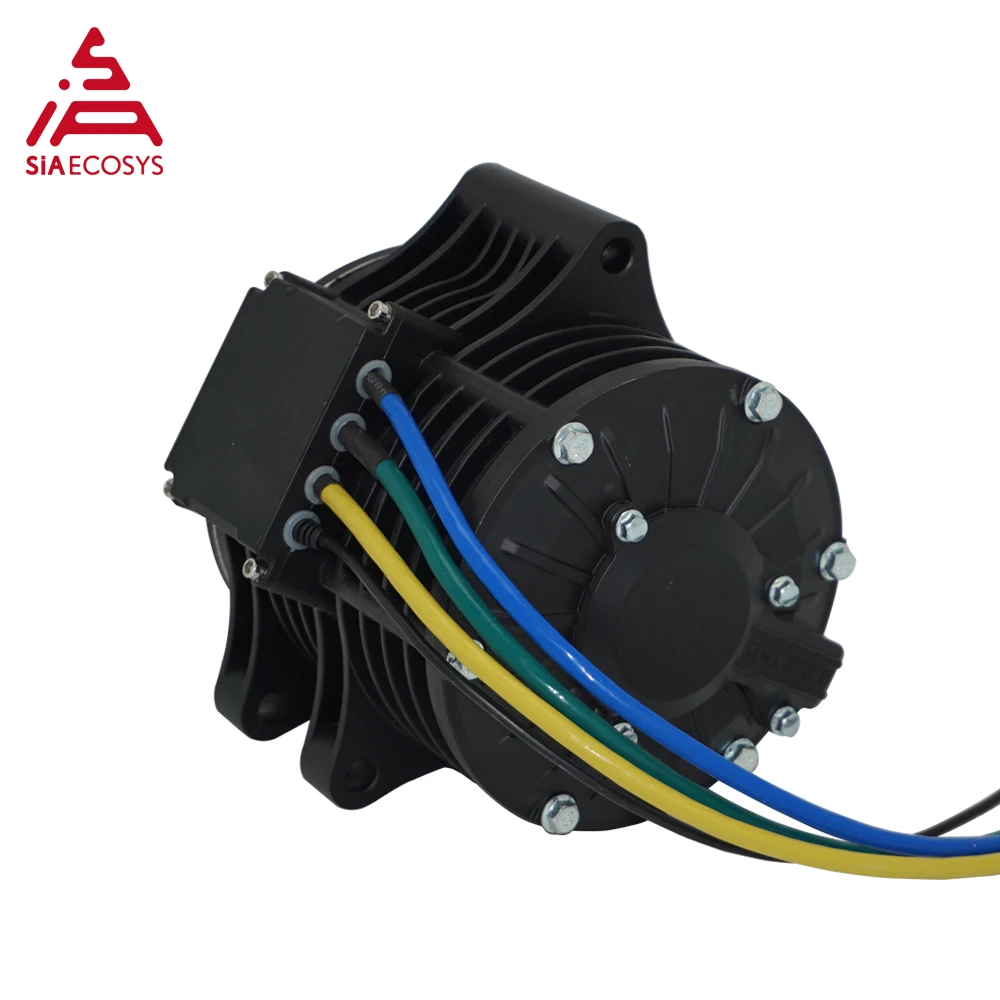 QS 138 3000W 6000W макс непрерывный 72V100KPH V2 Средний приводной двигатель с конструкцией