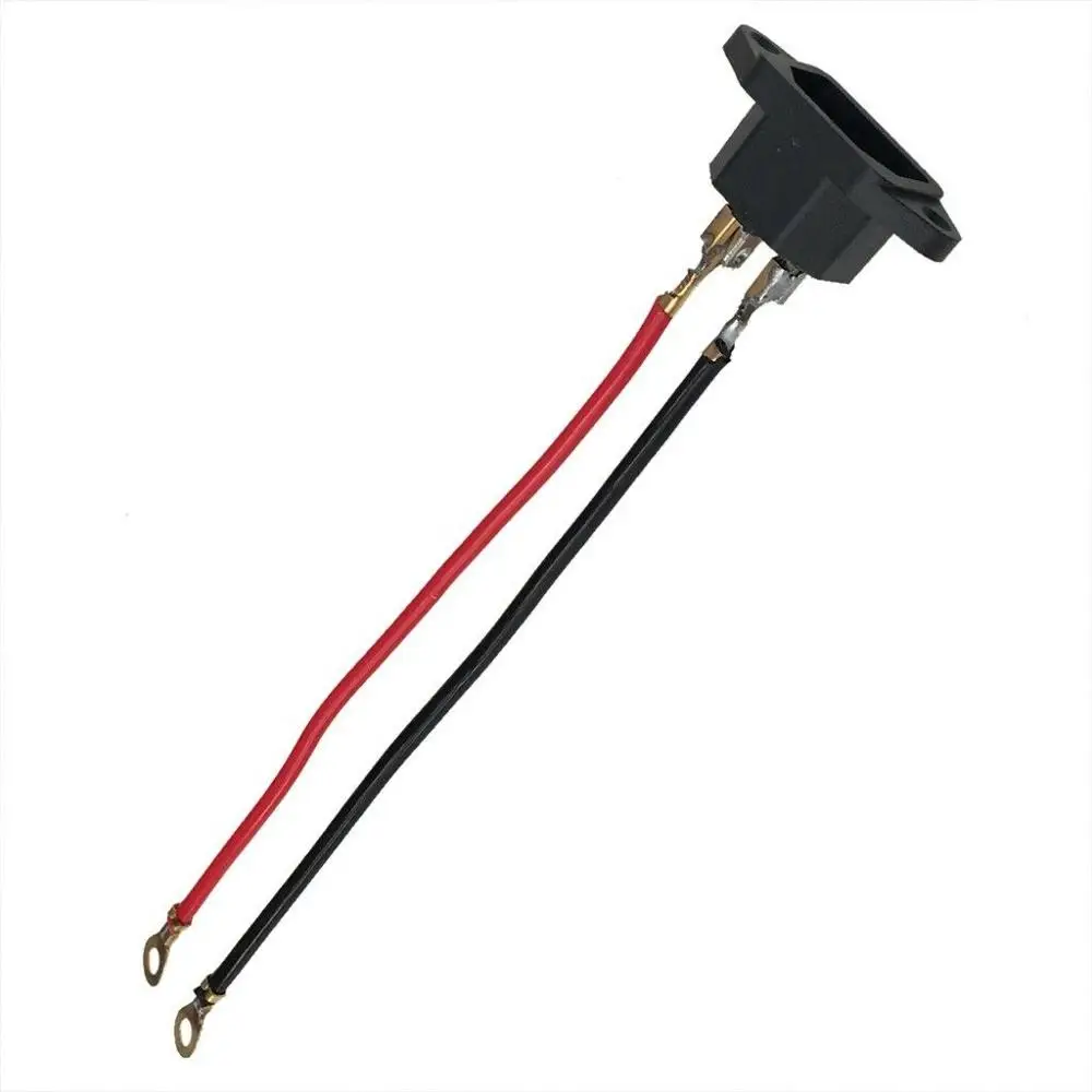 

Обновленный разъем для зарядки аккумулятора 48 В, подключенный к держателю аккумуляторной коробки