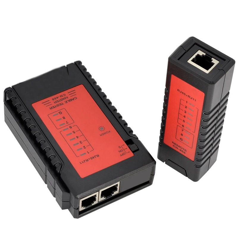 Тестовый Кабель Ethernet er Rj45 Rj11 Rj12 Cat5E Cat6 сетевой кабель тестовый er сетевой тестовый инструмент проверка для сетевого кабеля Utp/Stp
