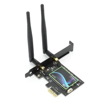 

Desktop Computer WiFi6 PCI-E Gigabit Ethernet Network Card Bluetooth 5.0 Receiver for Intel AX200