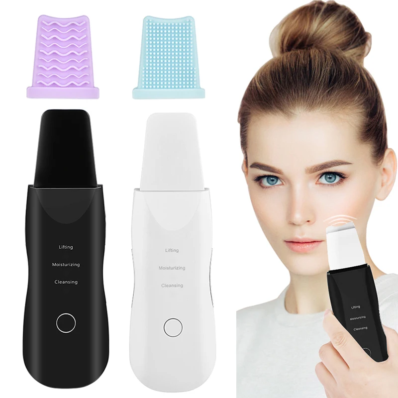Vibrate Ultrasonic Deep Face Cleaning Machine Skin Scrubber Blackhead
