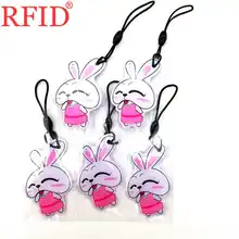 ID 125 кГц T5577 перезаписываемый брелок RFID карта жетон метка Умный брелок дверной ключ управление доступом для копира Дубликатор 1