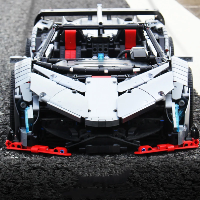 Радиоуправляемая техника Veneno Lamborghimis Roadster кирпичи Power Function RC автомобиль