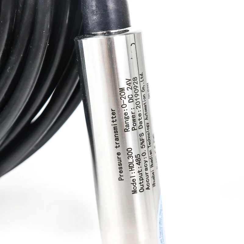 4-20mA 0-10V ts485 water tank level sensor instrument well depth meter for measure wells