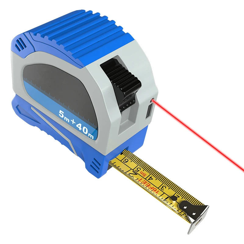 Laser Tape Automatic Digital Display Precise Electronic Distance Measuring Tool Multi-functional Distance Measuring Instrument