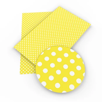 

David accessories 20*34cm dot faux artificial Synthetic leather fabric hair bow diy decoration crafts 1piece,1Yc3602