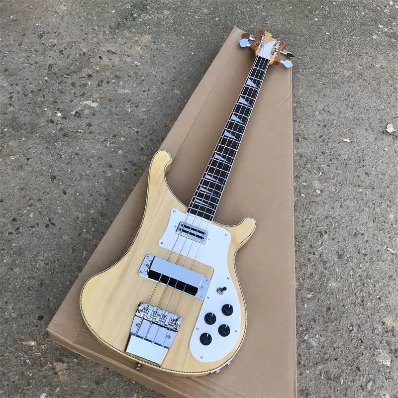 

Factory direct sales Rick model 4003 Ricken 4 string logs color real photos. Free delivery of color changeable