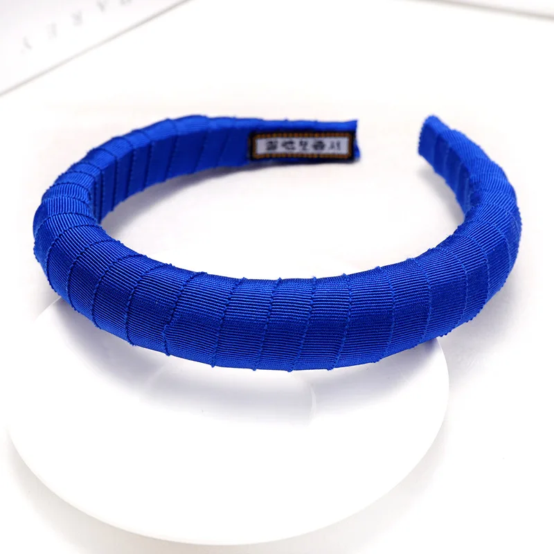 CN Girls Thin Padded Headbands For Women Girl Head Hair Hoop Solid Bezel Headband Elegant Hairband Womens Hair Accessories