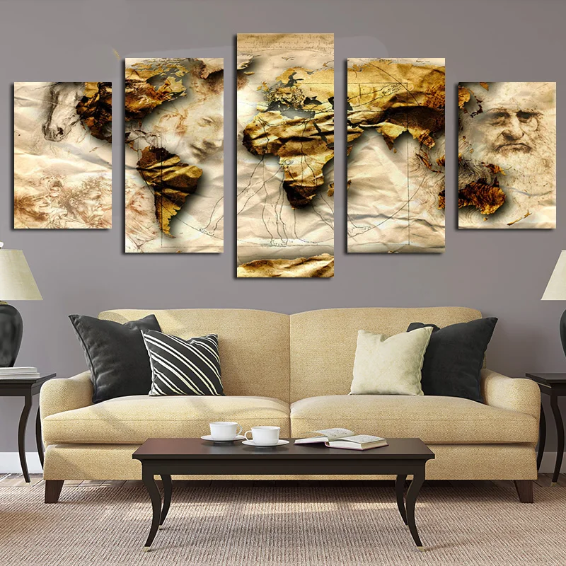 Canvas Wall Art Abstract HD Print Paintings Picture for Living Room Home Decor 