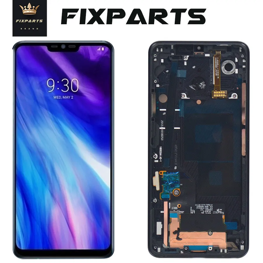 LCD For LG G7 ThinQ With Bezel frame for G710EMW 6.1&quot DISPLAY+TOUCH SCREEN DIGITIZER ASSEMBLY Free Shipping Good | Мобильные